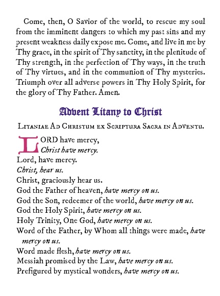 Advent Prayers and Devotions