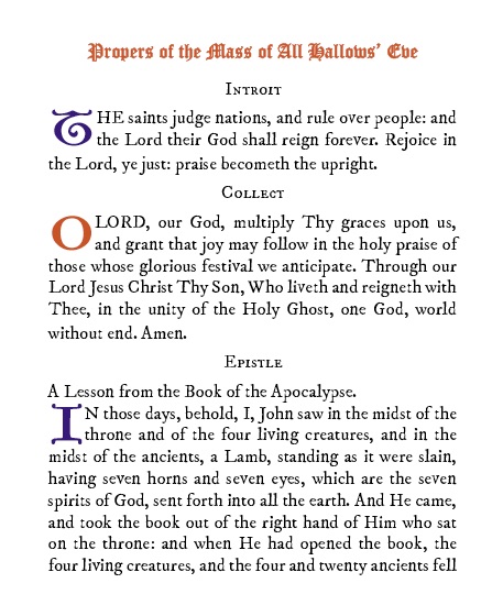 All Hallows Eve e-book (digital download)