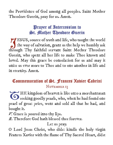 American Saints Book of Prayers