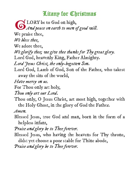 Christmas Prayers and Devotions