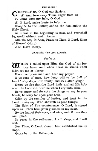 The Office of Compline