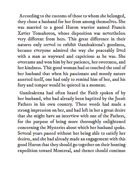 Catherine Gandeaktena: Foundress of St. Kateri's Mission